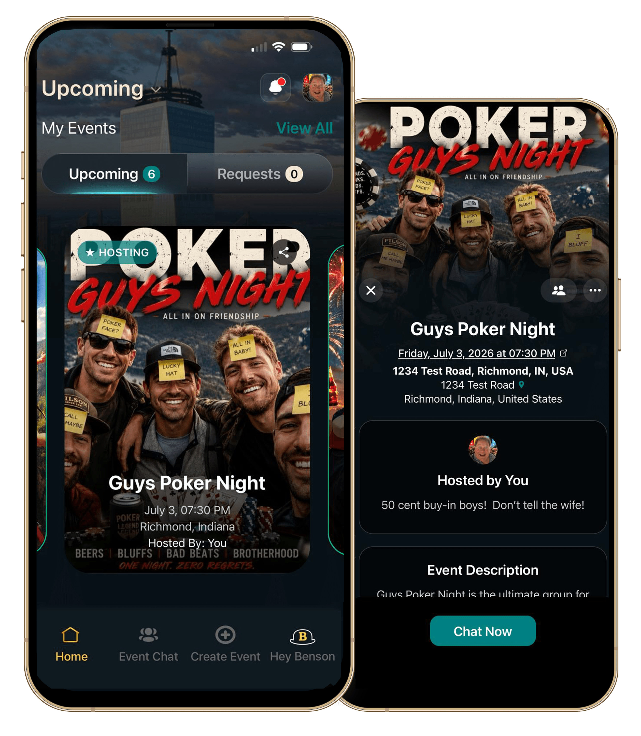 Guys poker night plan preview