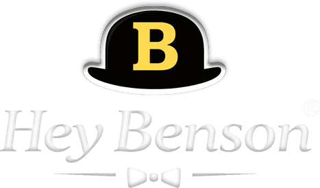 Hey Benson logo